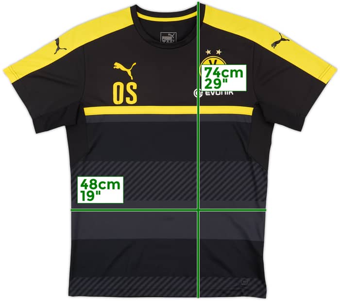2016-17 Borussia Dortmund Puma Staff Issue Training Shirt OS - 7/10 - (L)