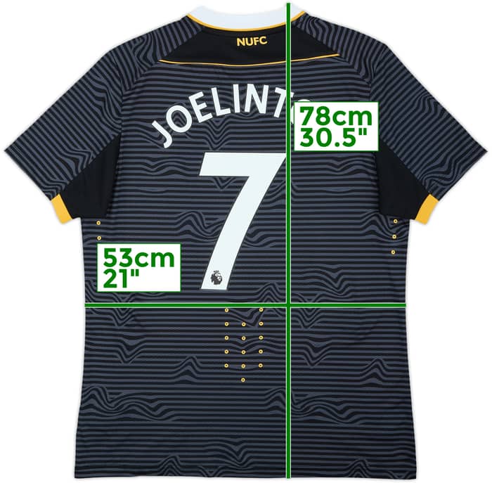 2021-22 Newcastle Away Shirt Joelinton #7 - 9/10 - (L)