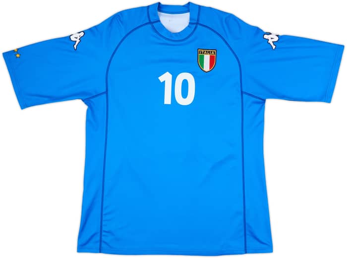 2000-01 Italy Basic Home Shirt Del Piero #10 - 8/10 - (XL)