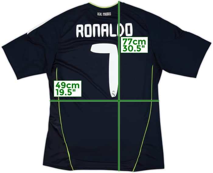 2010-11 Real Madrid Away Shirt Ronaldo #7 - 6/10 - (L)