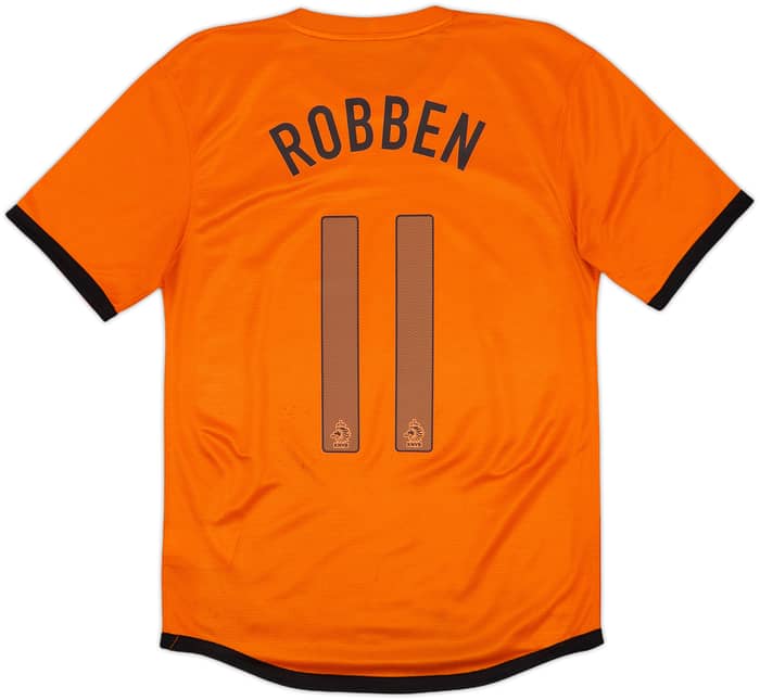 2012-13 Netherlands Home Shirt Robben #11 - 6/10 - (S)