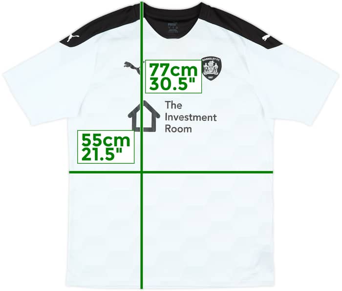 2020-21 Barnsley Away Shirt - 7/10 - (XL)