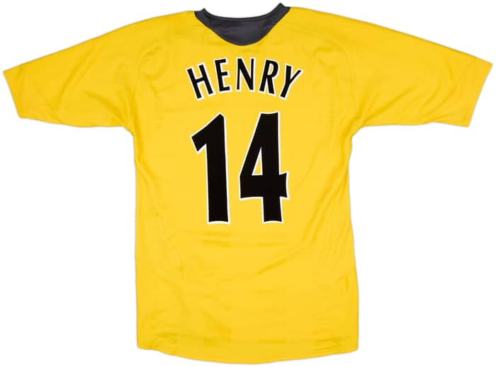 2005-06 Arsenal Away Shirt Henry #14 - 8/10 - (M)