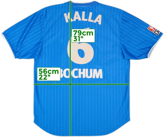 2002-03 VFL Bochum Home Shirt Kalla #6 - 7/10 - (L)