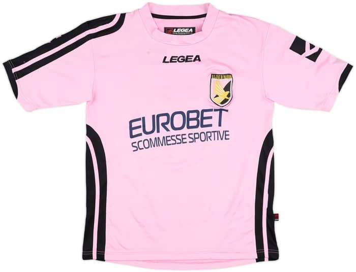 2010-11 Palermo Match Issue Home Shirt #5