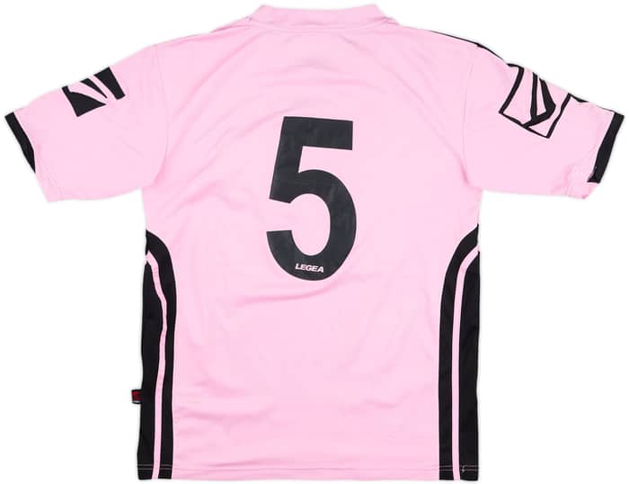 2010-11 Palermo Match Issue Home Shirt #5
