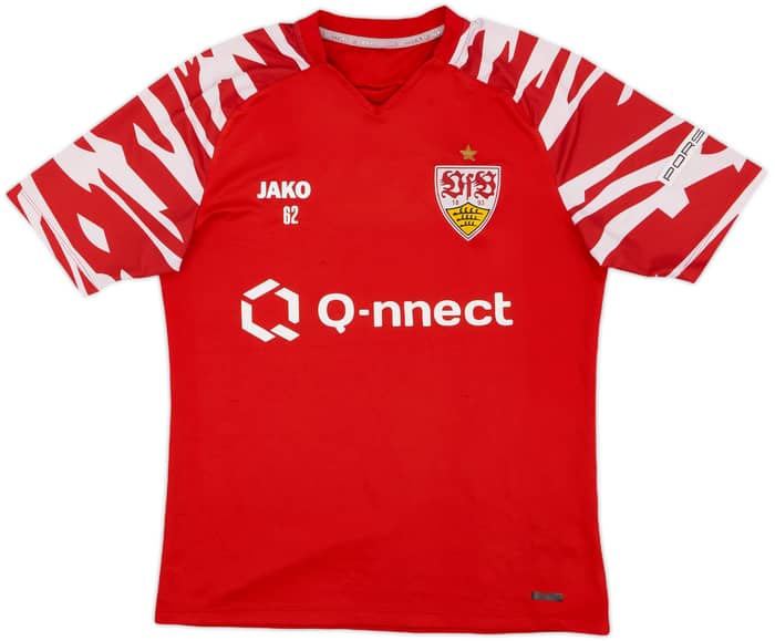2023-24 Stuttgart Jako Player Issue Training Shirt #62 - 7/10 - (S)