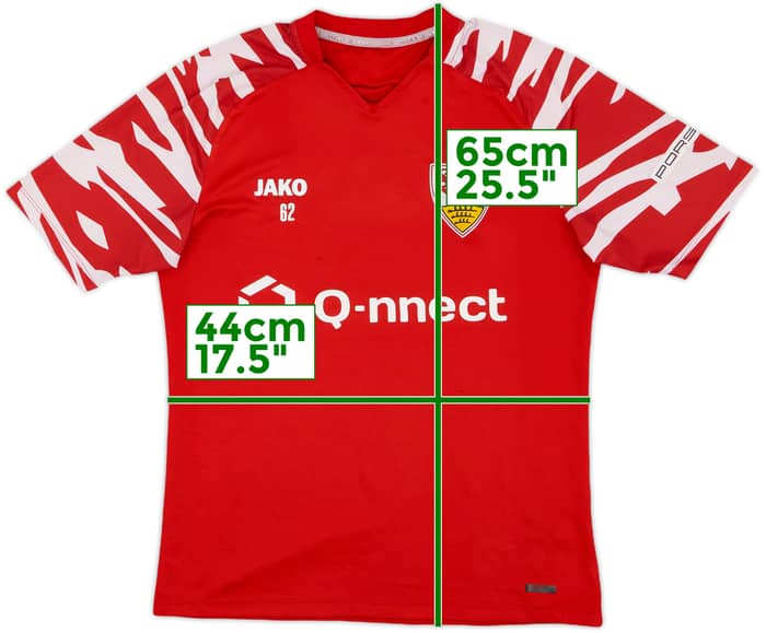 2023-24 Stuttgart Jako Player Issue Training Shirt #62 - 7/10 - (S)