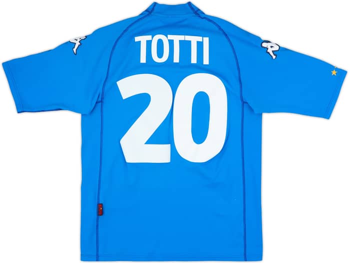 2000-01 Italy Home Shirt Totti #20 - 10/10 - (M)