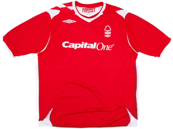 2006-08 Nottingham Forest Home Shirt - 8/10 - (XL)