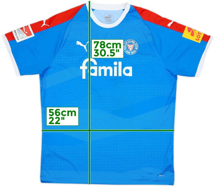 2019-20 Holstein Kiel Home Shirt - 9/10 - (XL)