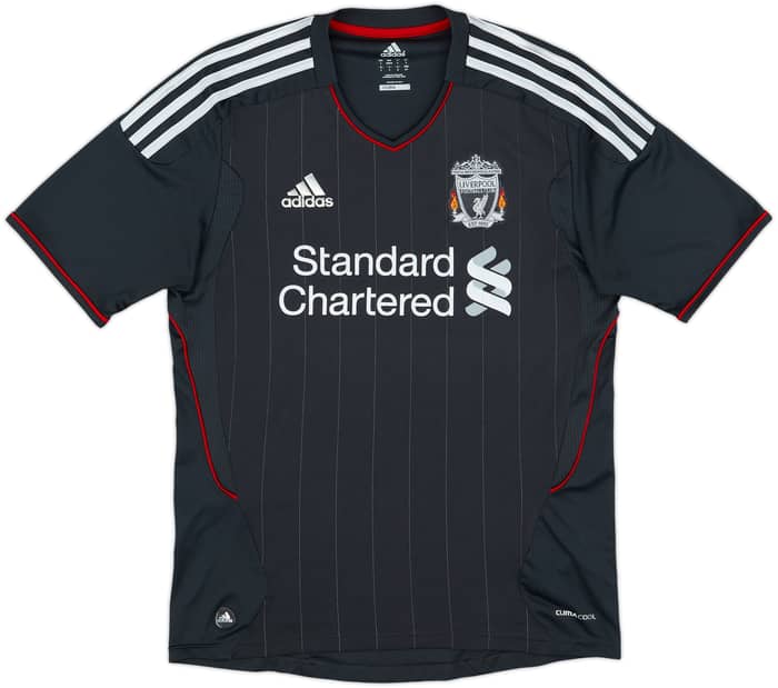 2011-12 Liverpool Away Shirt Suarez #7 - 8/10 - (S)
