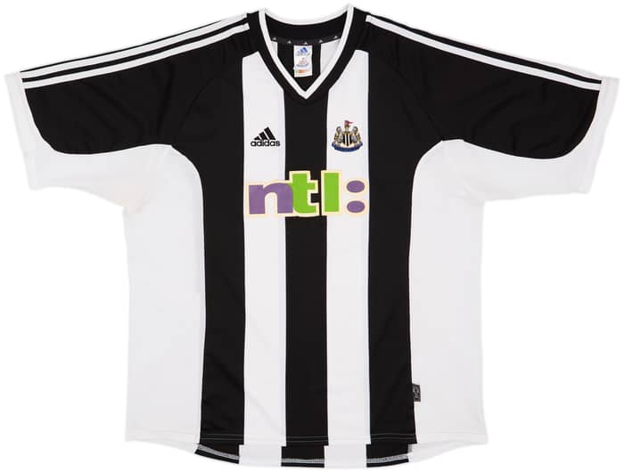 2001-03 Newcastle Home Shirt Shearer #9 - 7/10 - (XXL)
