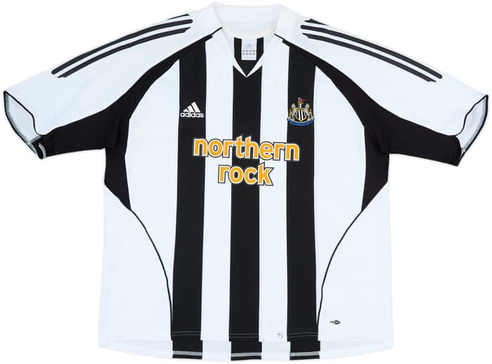 2005-07 Newcastle Home Shirt Shearer #9 - 6/10 - (XL)