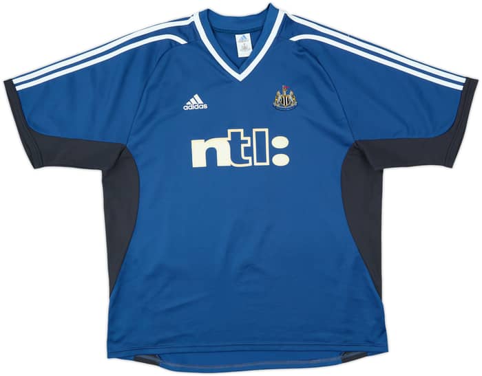 2001-02 Newcastle Away Shirt Shearer #9 - 9/10 - (XXL)
