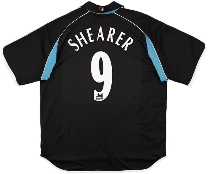 2000-01 Newcastle Away Shirt Shearer #9 - 6/10 - (XXL)