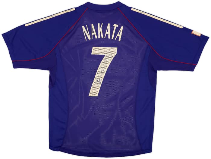2002-04 Japan Player Issue Home Shirt Nakata #7 - 5/10 - (L)