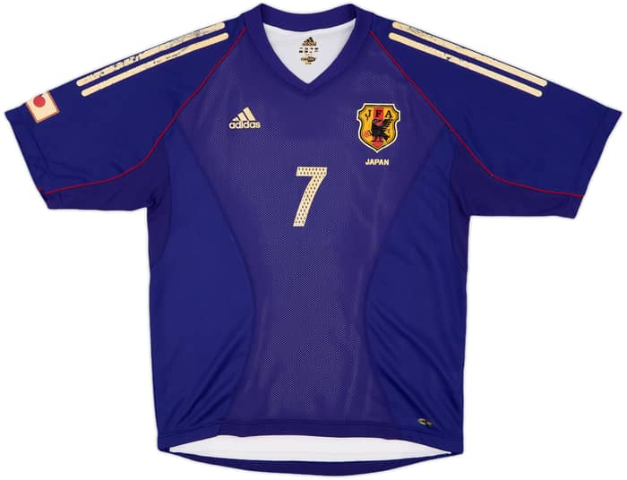 2002-04 Japan Player Issue Home Shirt Nakata #7 - 5/10 - (L)