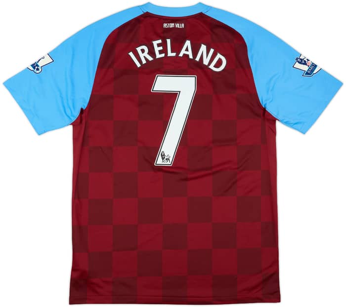 2011-12 Aston Villa Home Shirt Ireland #7 - 4/10 - (M)