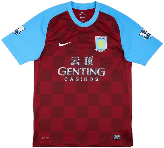 2011-12 Aston Villa Home Shirt Ireland #7 - 4/10 - (M)