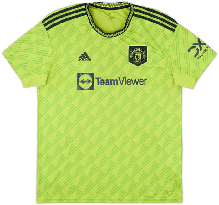 2022-23 Manchester United Third Shirt B.Fernandes #8 - 6/10 - (XL)