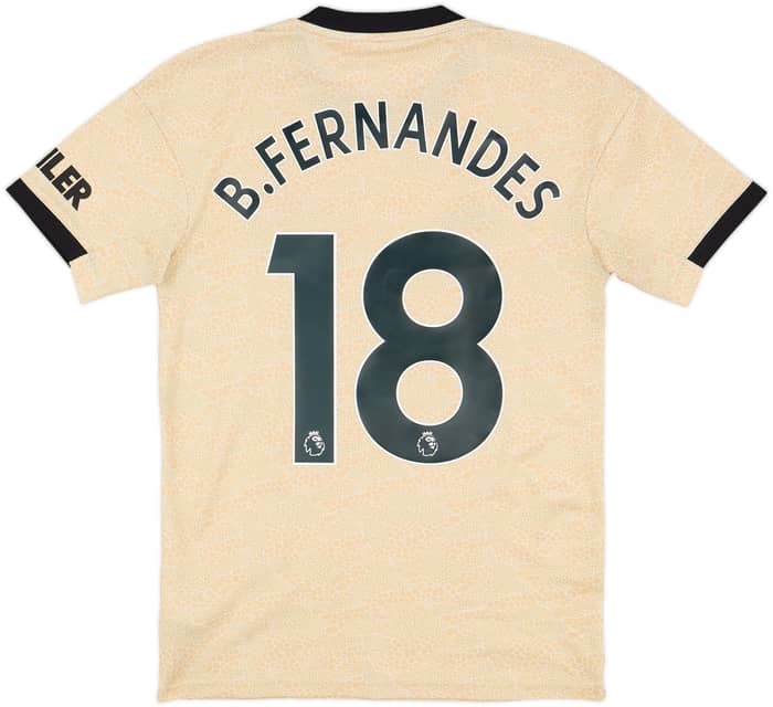 2019-20 Manchester United Away Shirt B.Fernandes #18 - 5/10 - (XS)