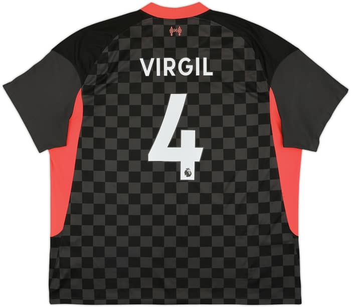 2020-21 Liverpool Third Shirt Virgil #4 - 6/10 - (XXL)