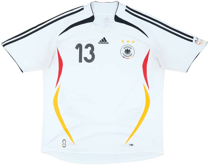 2005-07 Germany Home Shirt Ballack #13 - 5/10 - (XXL)