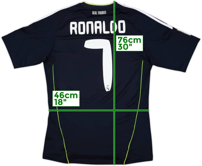 2010-11 Real Madrid Away Shirt Ronaldo #7 - 9/10 - (M)