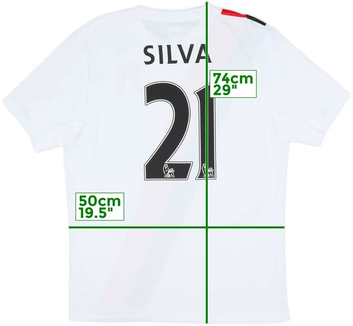 2009-11 Manchester City Third Shirt Silva #21 - 10/10 - (M)