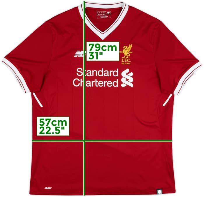 2017-18 Liverpool 125 Years Home Shirt - 5/10 - (XL)
