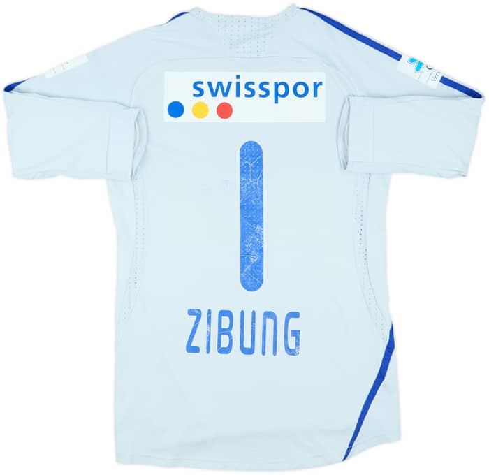 2008-10 FC Luzern Match Issue GK Shirt Zibung #1