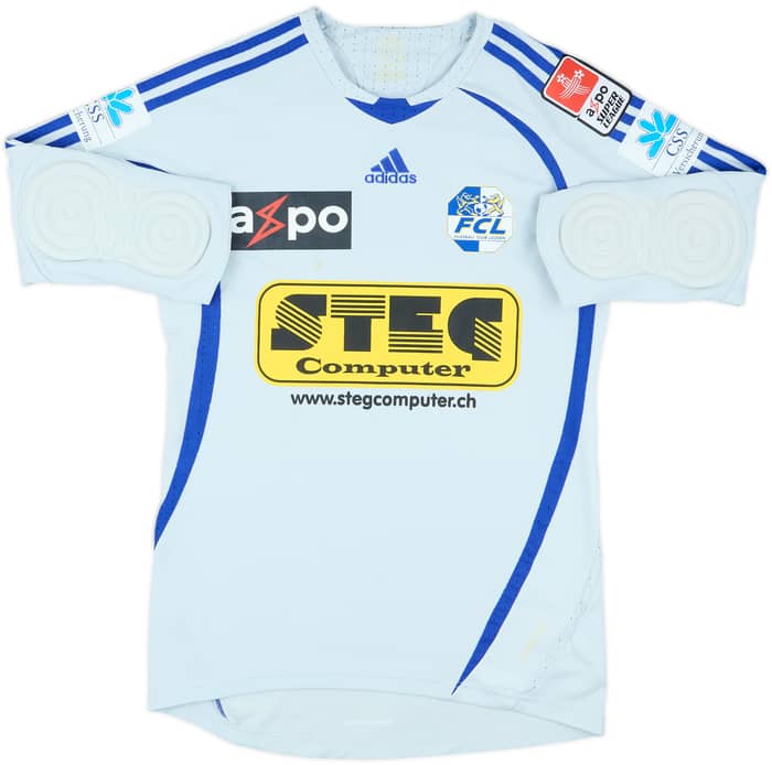 2008-10 FC Luzern Match Issue GK Shirt Zibung #1