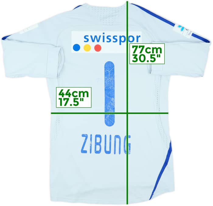 2008-10 FC Luzern Match Issue GK Shirt Zibung #1