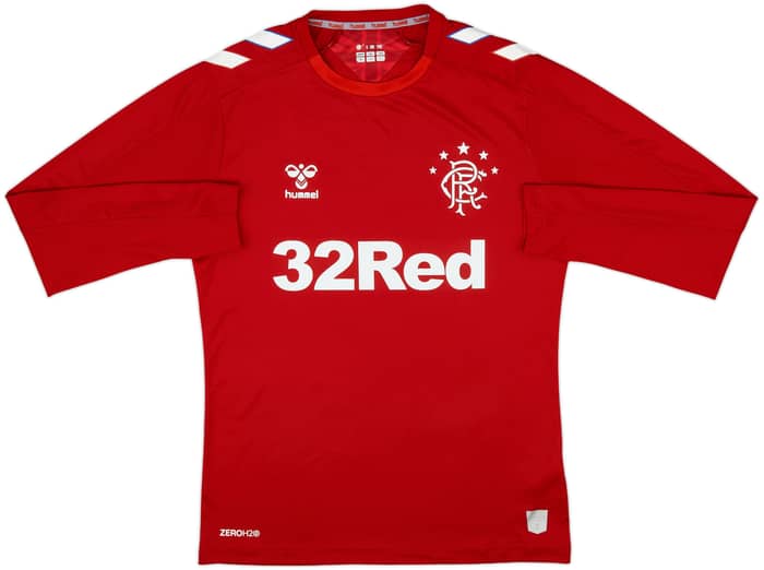 2019-20 Rangers Third L/S Shirt - 9/10 - (M)