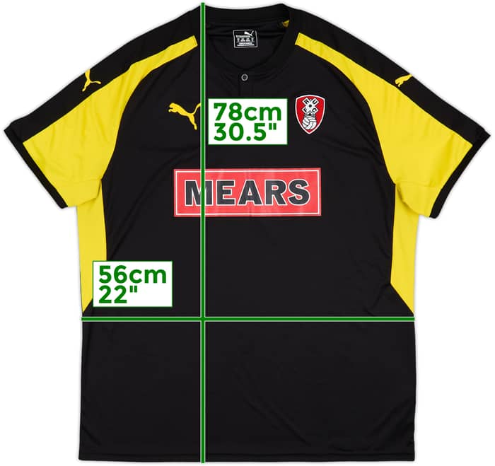 2017-18 Rotherham United Third Shirt - 10/10 - (XL)