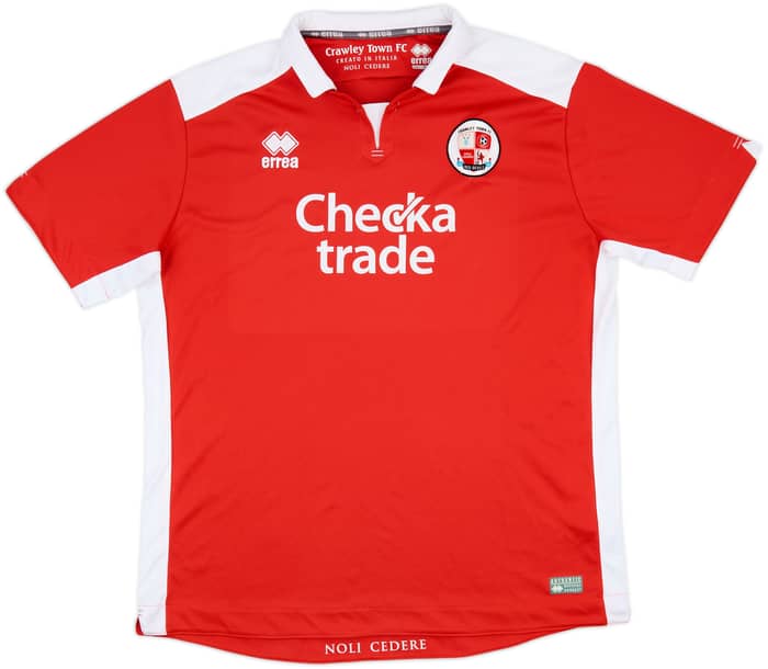 2017-18 Crawley Home Shirt - 7/10 - (XXL)