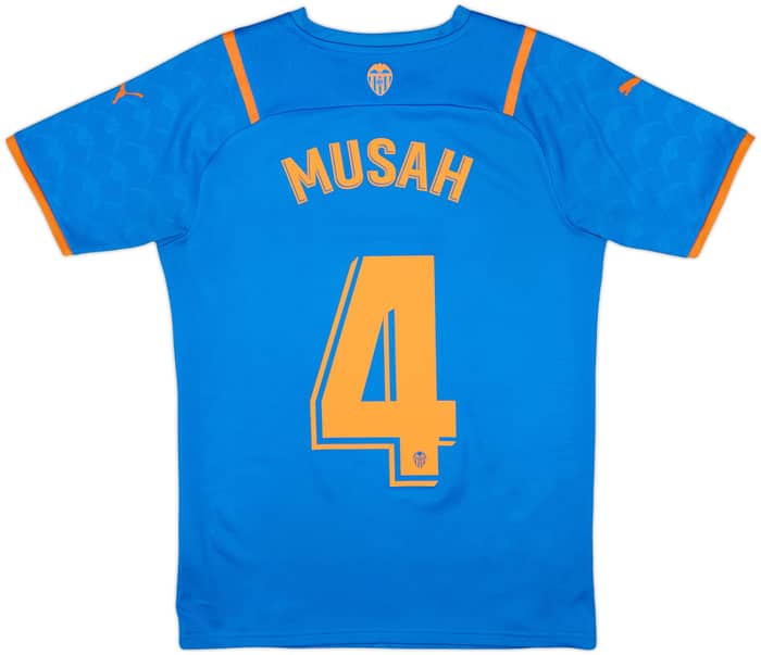 2021-22 Valencia Third Shirt Musah #4 - 9/10 - (S)
