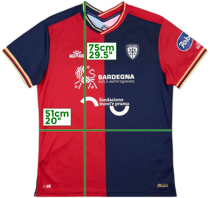 2022-23 Cagliari Home Shirt - 10/10 - (XL)