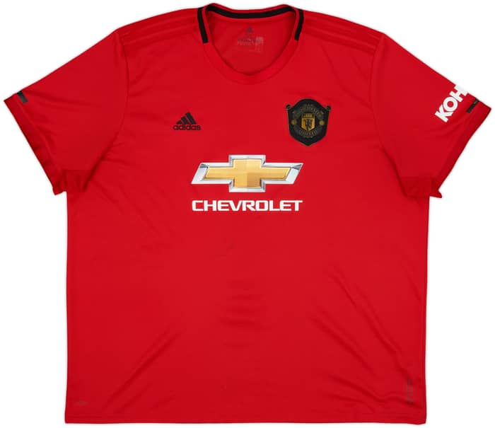 2019-20 Manchester United Home Shirt B.Fernandes #18 - 9/10 - (3XL)