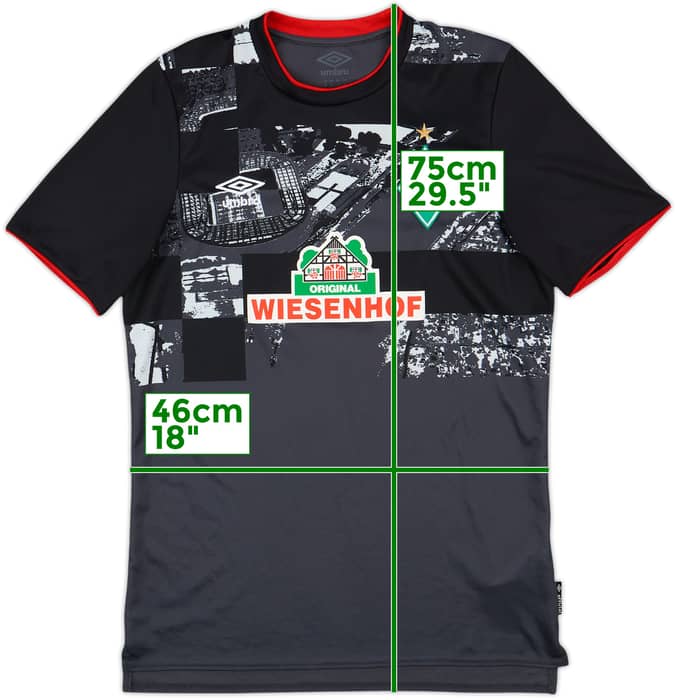 2020-21 Werder Bremen Third Shirt - 10/10 - (M)