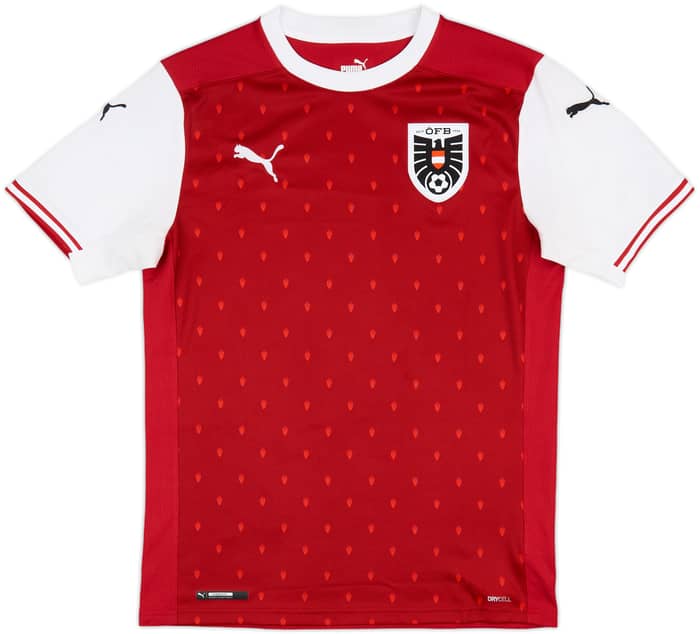 2020-22 Austria Home Shirt - 8/10 - (S)