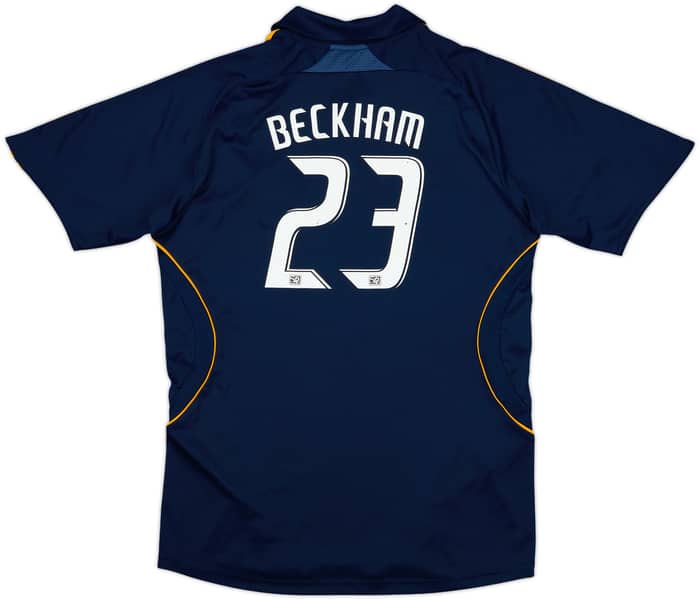 2007-08 LA Galaxy Away Shirt Beckham #23 - 7/10 - (XL.Boys)