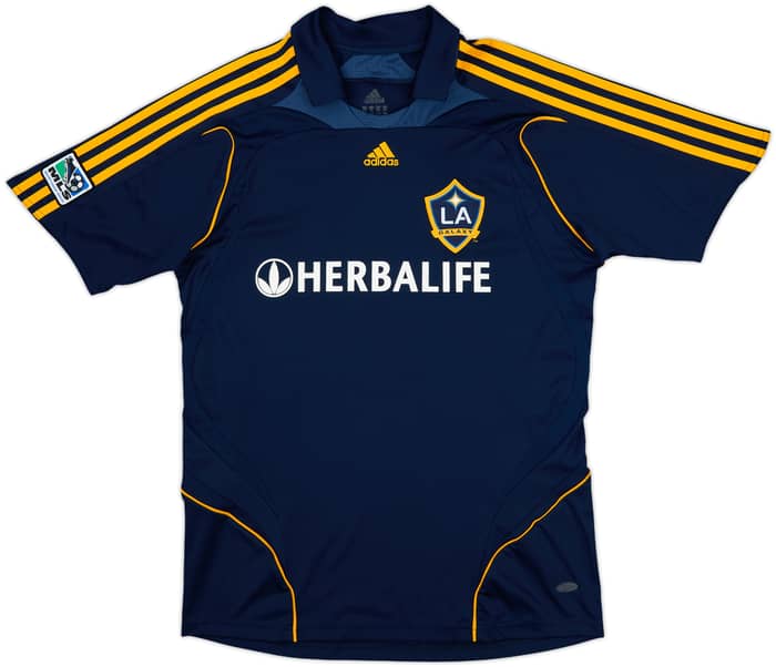 2007-08 LA Galaxy Away Shirt Beckham #23 - 7/10 - (XL.Boys)