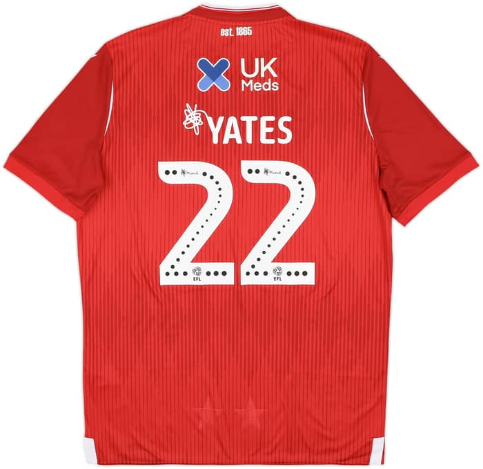 2019-20 Nottingham Forest Home Shirt Yates #22 - 10/10 - (3XL)