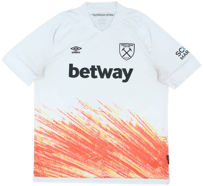 2022-23 West Ham Third Shirt Rice #41 - 6/10 - (XXL)