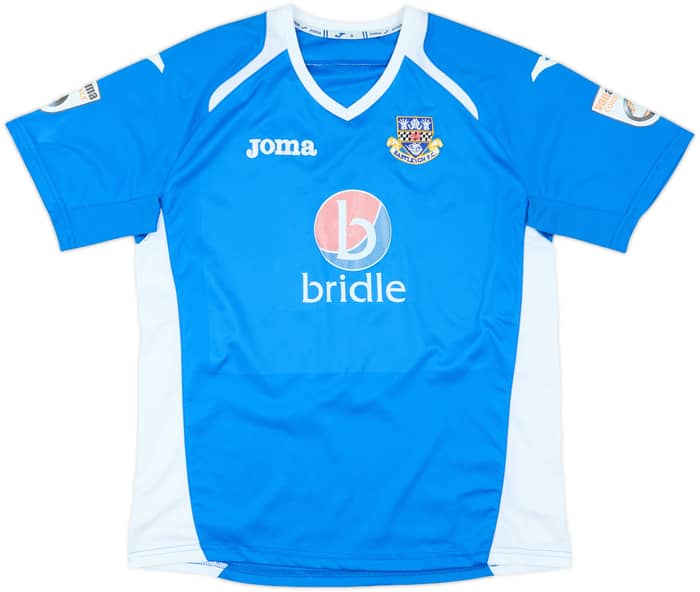 2014-15 Eastleigh Match Issue Home Shirt McAllister #11