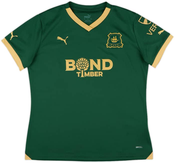 2023-24 Plymouth Argyle Home Shirt - 10/10 - (Women's M)
