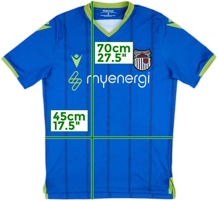 2022-23 Grimsby Town Away Shirt - 7/10 - (S)