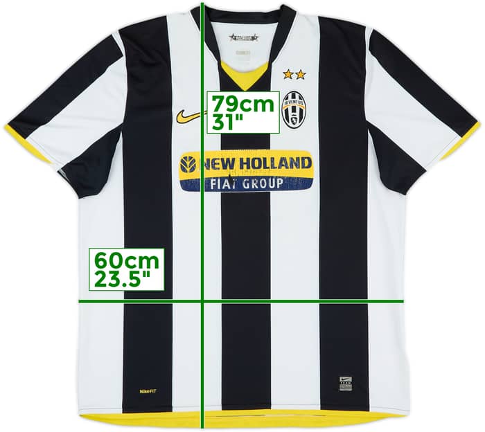 2008-09 Juventus Home Shirt - 4/10 - (XL)
